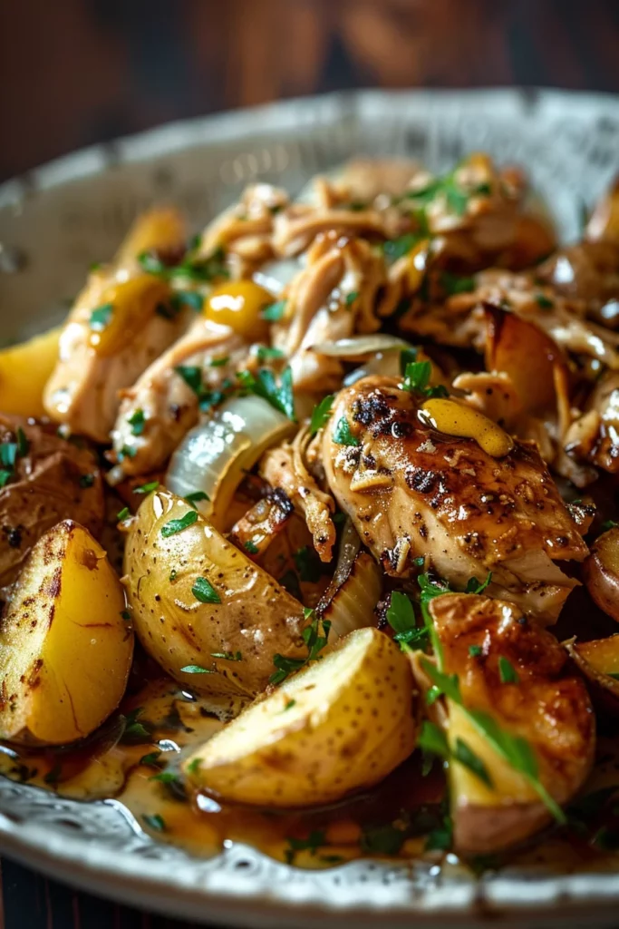Poulet Effiloché à La Moutarde: Savourez ce Festin Épique!