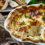 Quiche Soufflée au Fromage Légère et Fondante