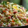 Riz Savoureux au Jambon and Légumes