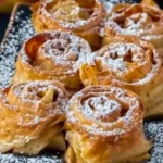 Roulés Feuilletés aux Pommes en 10 Minutes