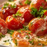 Sauce Rosée aux Tomates Cerises Rôties