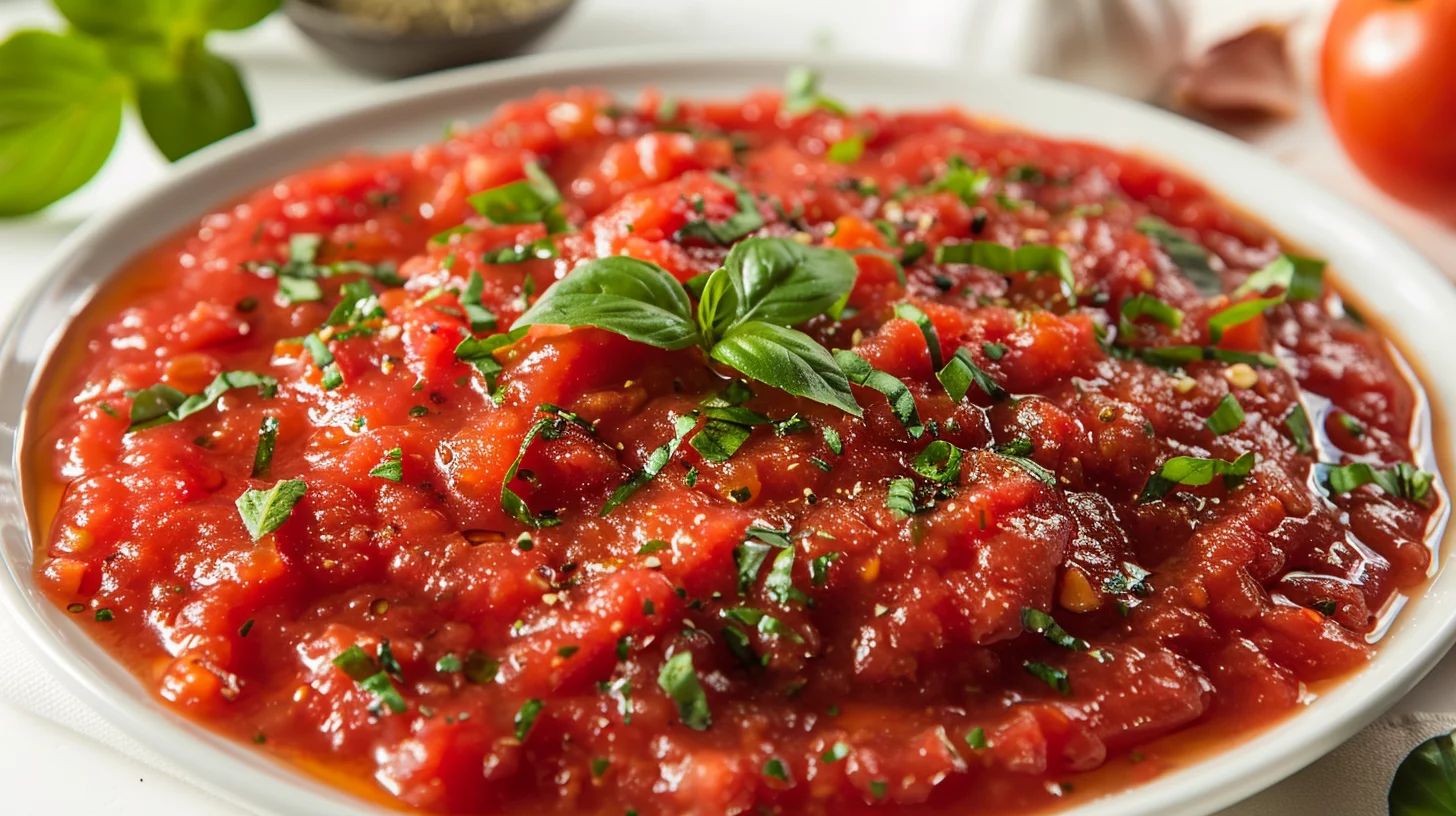 Sauce Tomate Pour Pizza