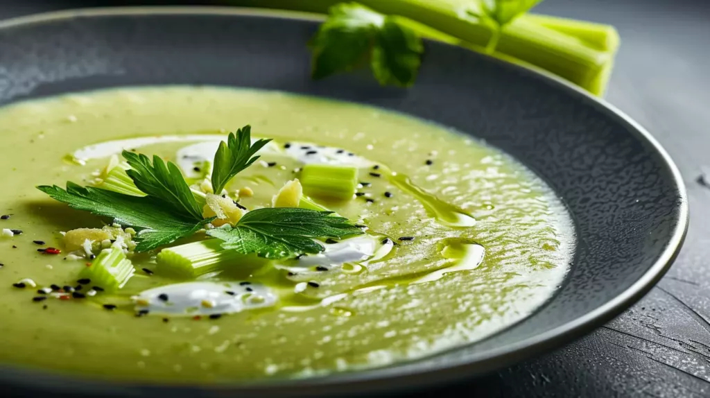 Soupe de Céleri et Courgettes
