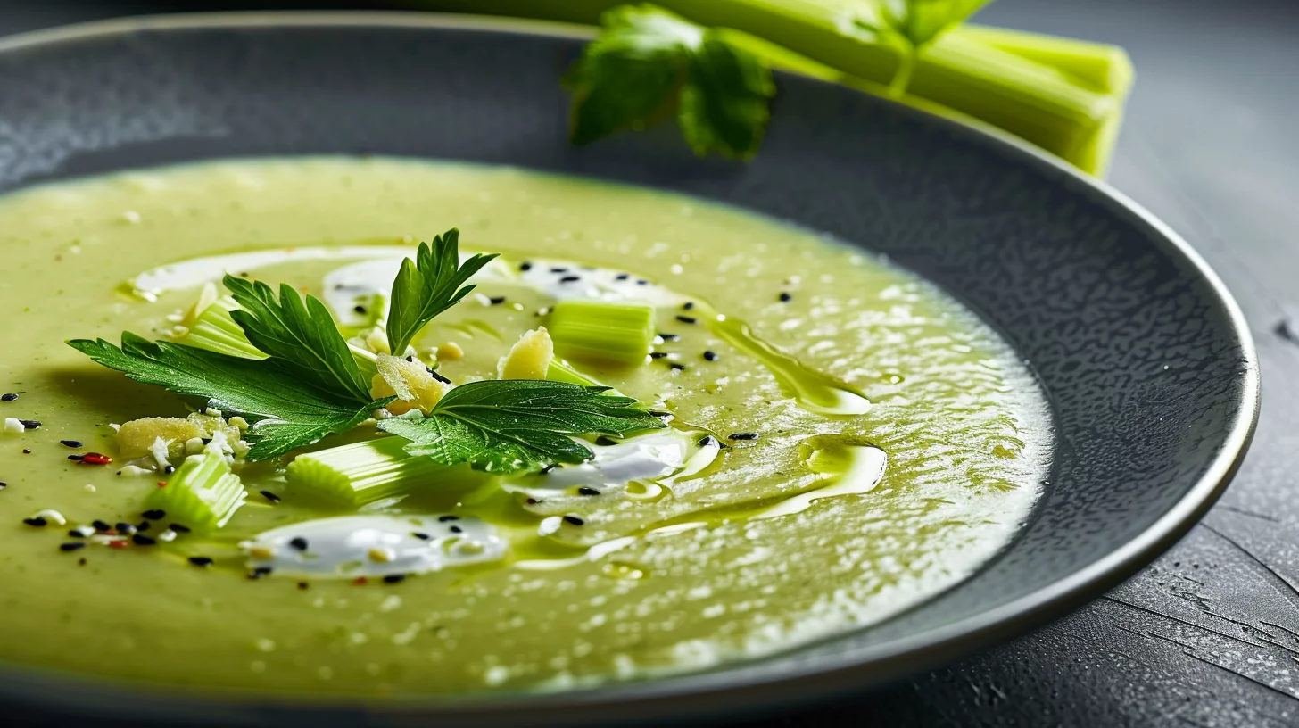 Soupe de Céleri et Courgettes