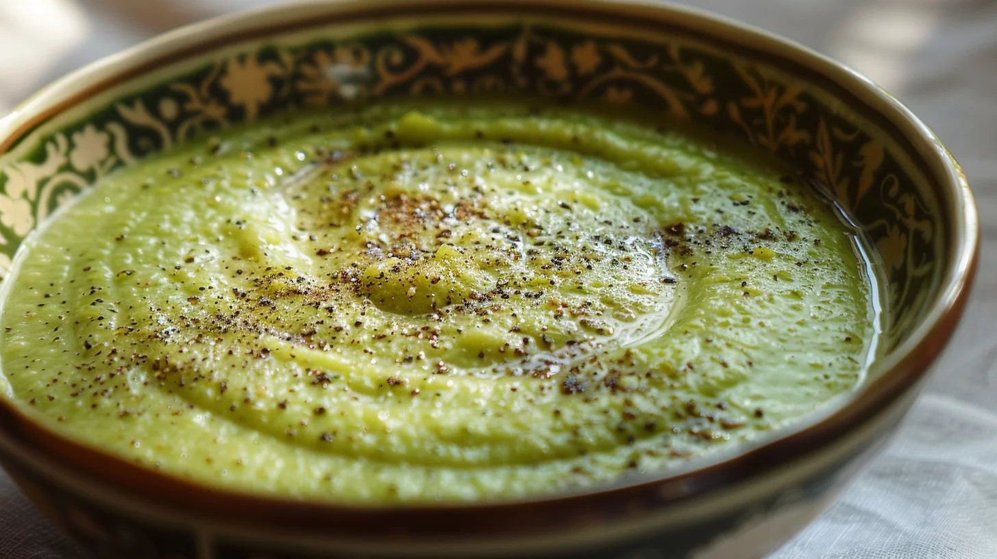 Soupe Minceur aux Courgettes