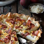 Tarte Camembert Lardons