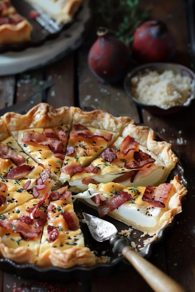 Tarte Camembert Lardons: Découvrez l'Explosion de Saveurs