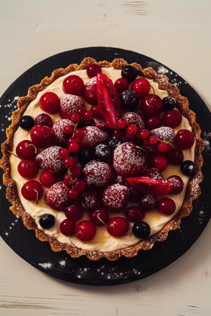 Tarte Céleste aux Fruits Rouges et Mascarpone - L'Ultimate Dessert Céleste