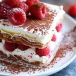 Tiramisu Citron Framboise Sans Cuisson
