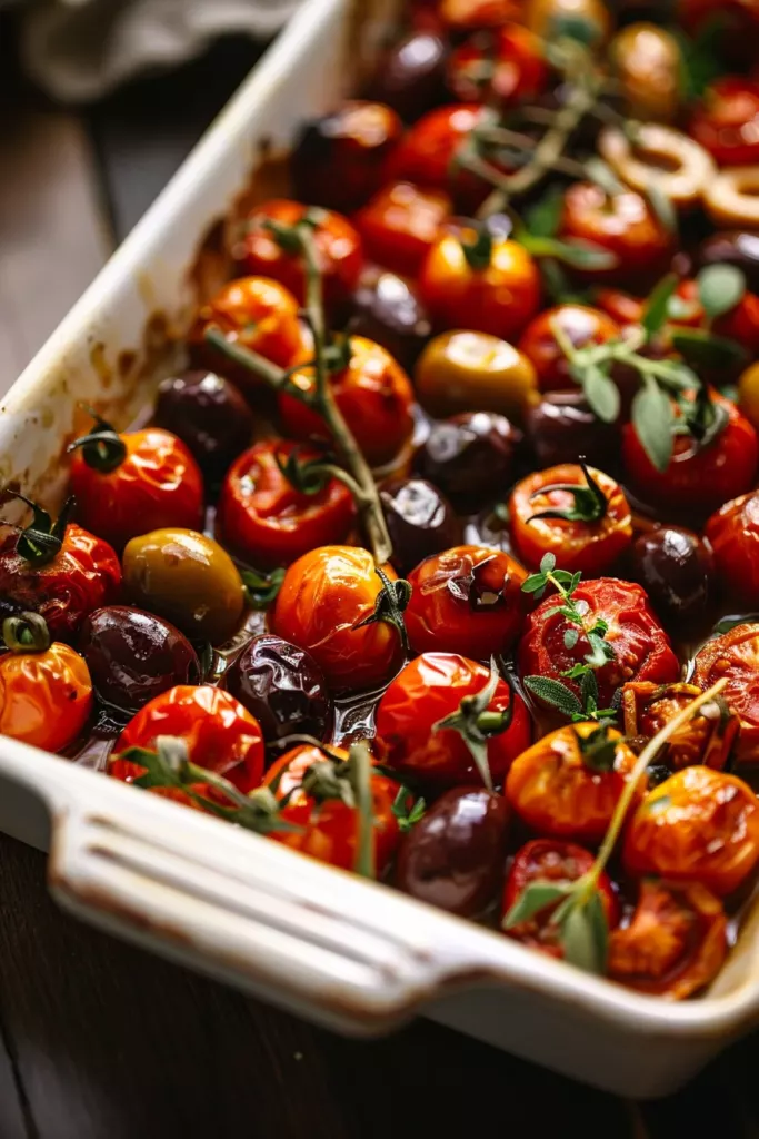Tomates Confites: Explosion Méditerranéenne de Saveurs