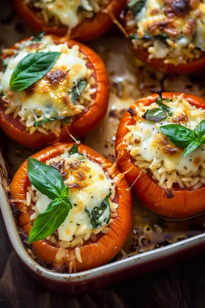 Tomates Farcies au Riz: Savourez l'Italie en une Bouchée!