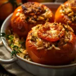 Tomates Farcies au Riz Recette Italienne