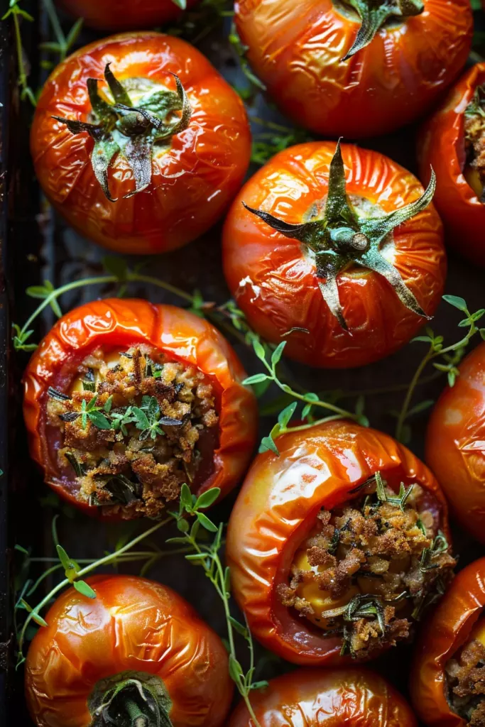 Tomates Farcies Traditionnelles: Un Festin Traditionnel en un Seul Plat