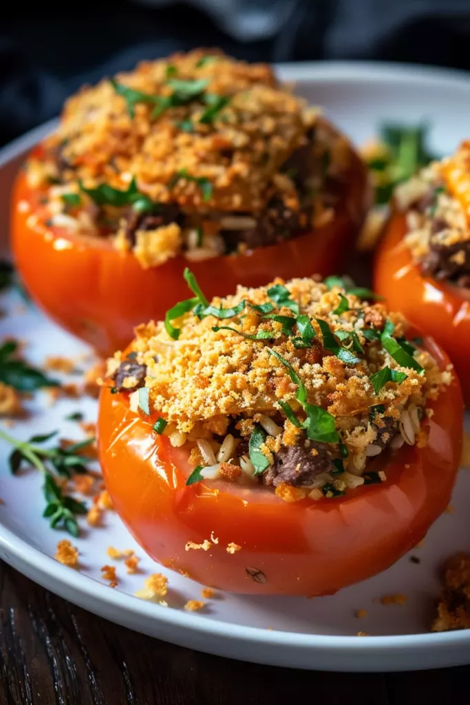 Tomates Farcies Traditionnelles: Un Festin Traditionnel en un Seul Plat