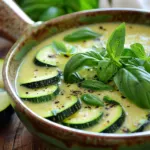 Velouté de Courgettes au Basilic Une Soupe Facile et Savoureuse