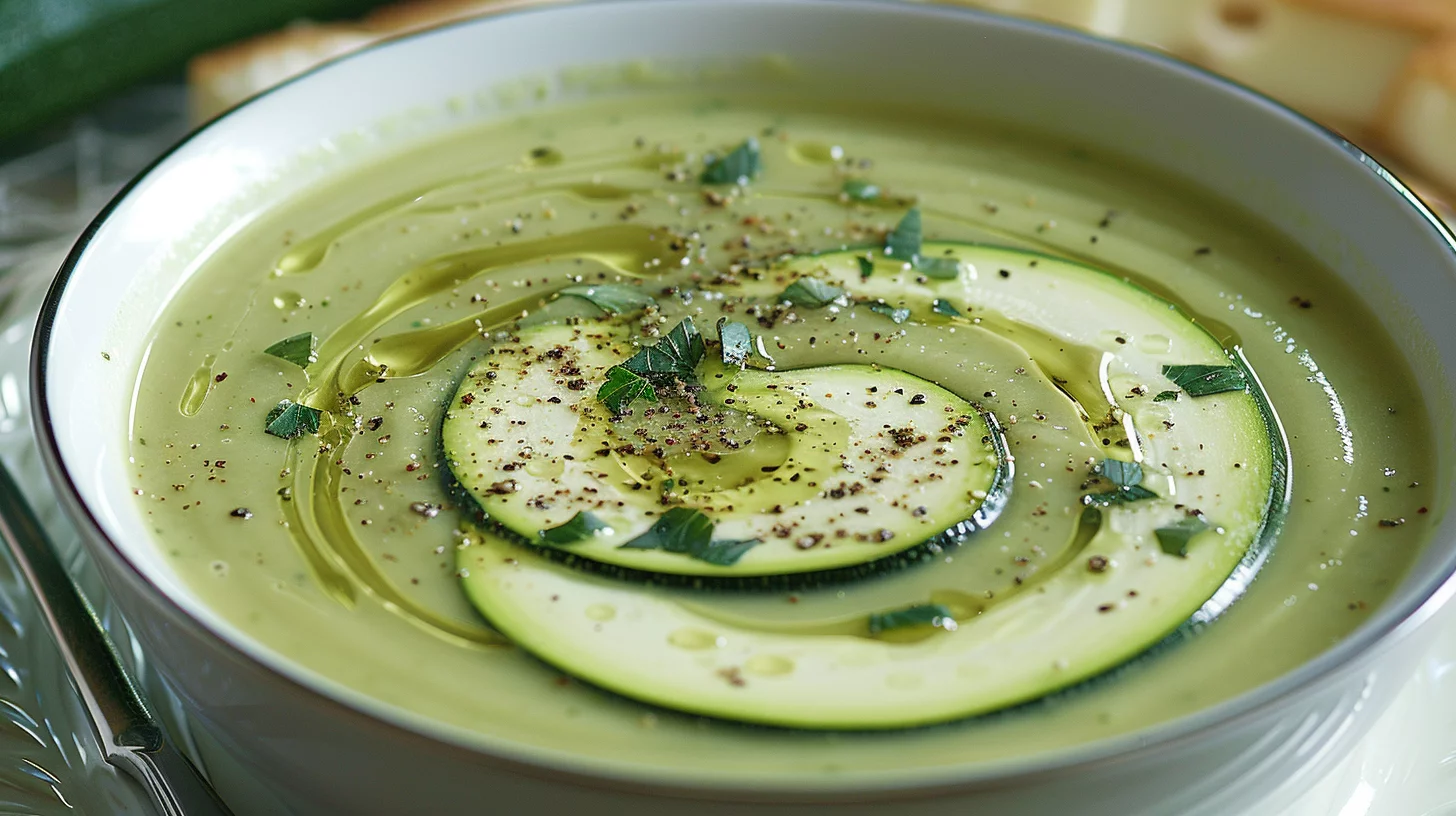 Velouté de Courgettes à La Vache Qui Rit
