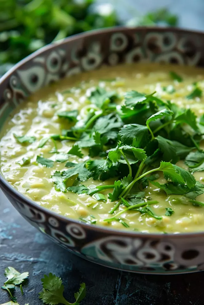 Velouté de Poireaux et Pois Cassés: Une Explosion de Saveurs Réconfortante