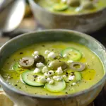 Velouté Froid de Courgettes à La Feta