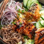 Bouchées de Saumon Bang Bang en Bol