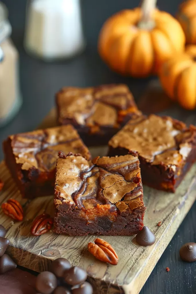Brownies Potiron Épices: Le Plaisir Chocolaté Irrésistible