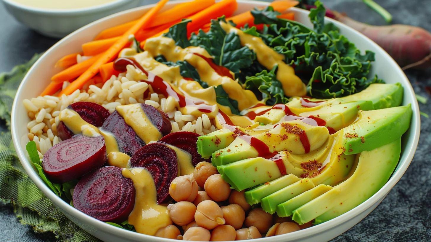 Buddha Bowl Coloré aux Légumineuses