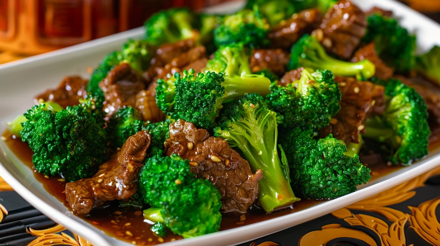 Bœuf et Brocoli à La Chinoise