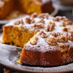 Cake Citrouille Noix