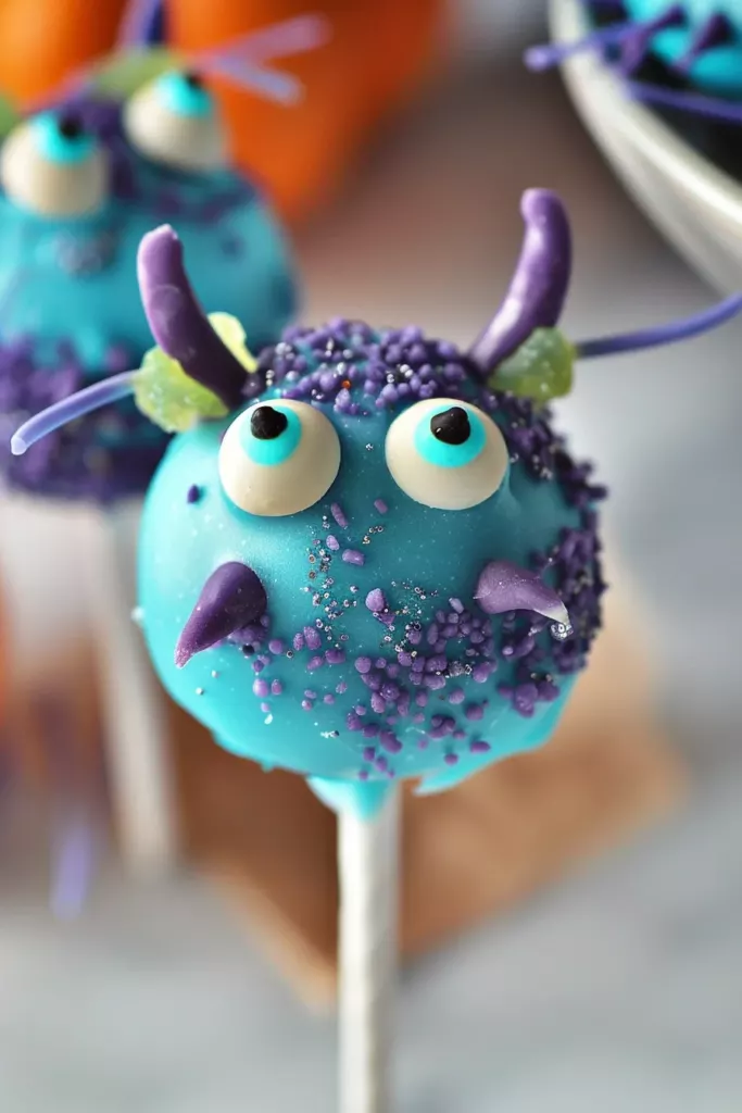 Cake Pop Monstre Effrayant: Découvrez l'Enchantement Sucré