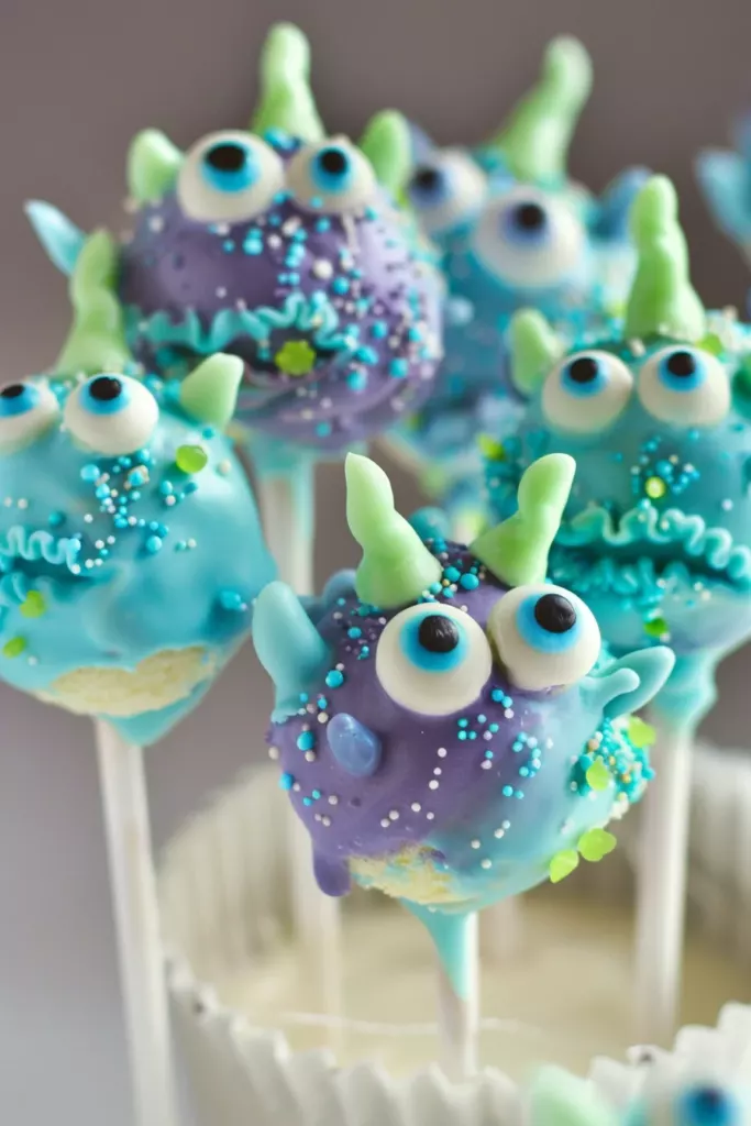 Cake Pop Monstre Effrayant: Découvrez l'Enchantement Sucré