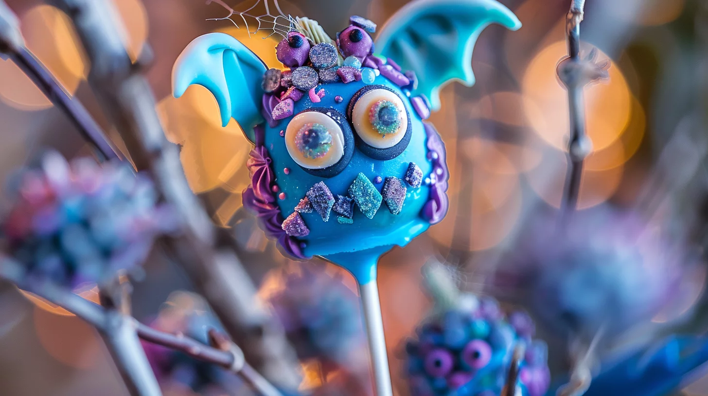 Cake Pop Monstre Effrayant