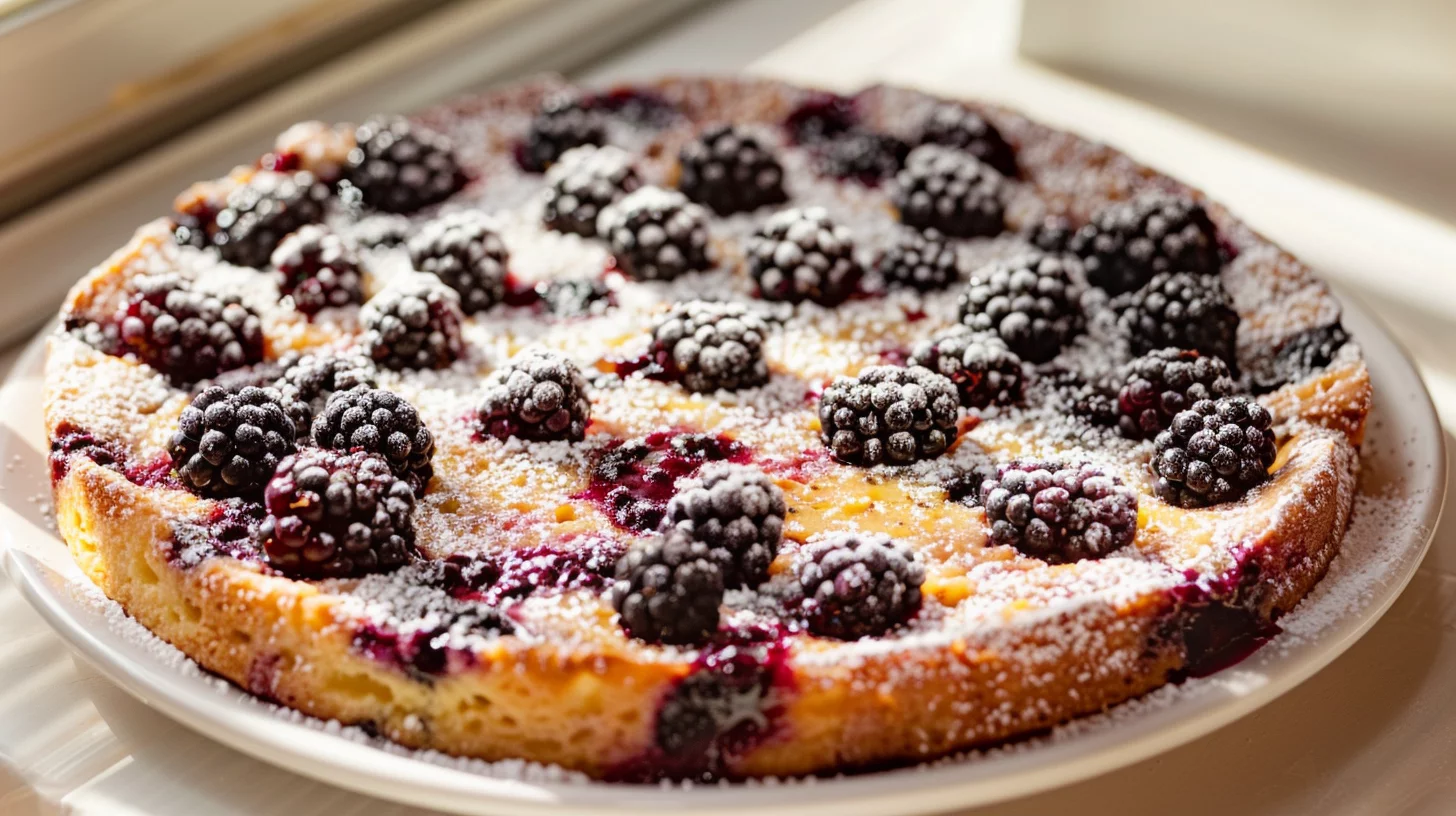 Clafoutis aux Mûres
