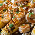 Crevettes et Maïs de Rue Mexicain