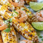 Crevettes et Maïs de Rue Mexicain