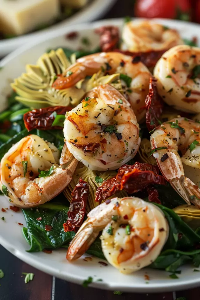 Crevettes à La Toscane: Un Festin Méditerranéen à Tomber!