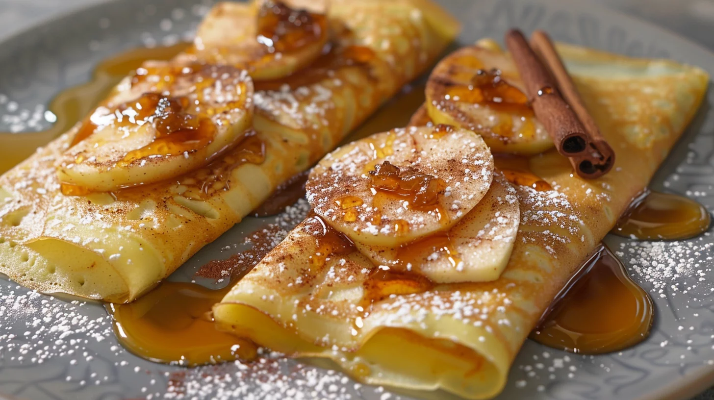 Crêpes Pommes Cannelle