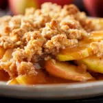 Crumble Pommes Caramel