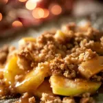 Crumble Pommes Caramel