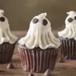 Cupcakes Fantômes au Chocolat