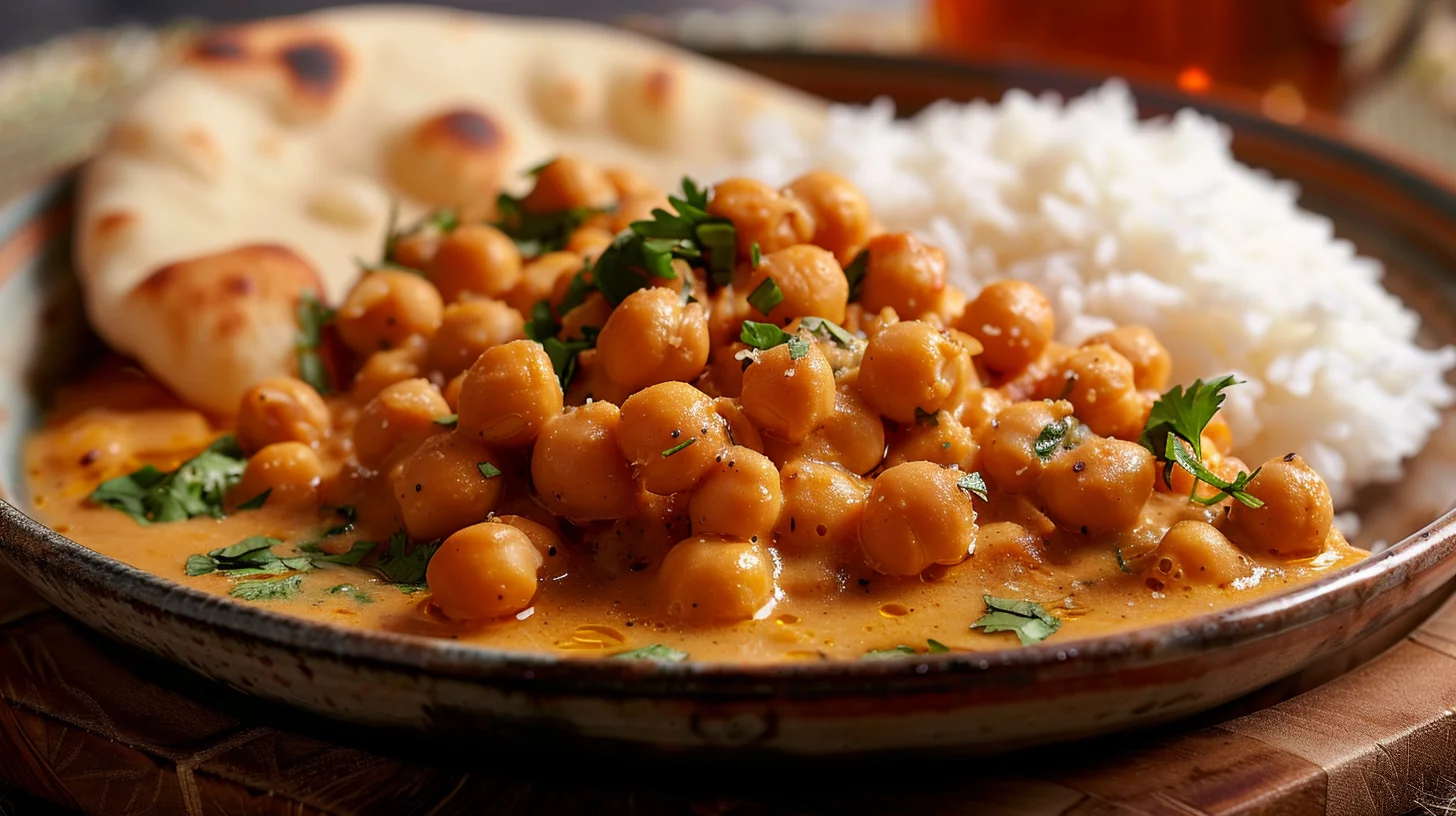Curry de Pois Chiches Facile et Léger