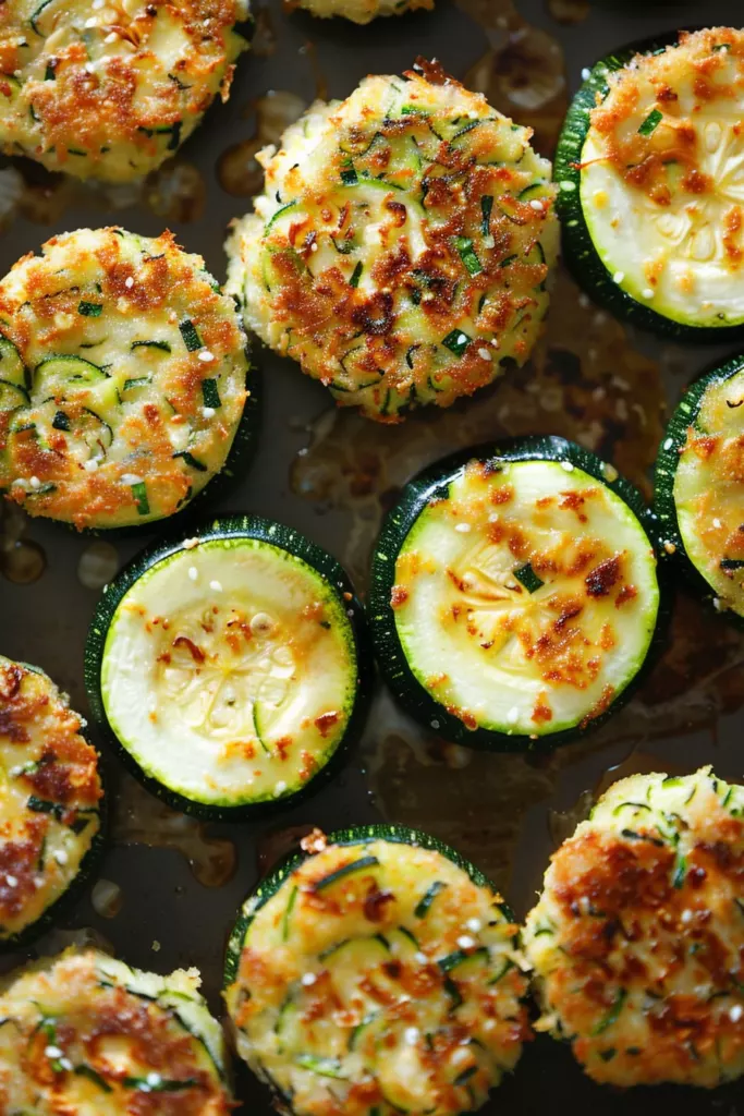 Galettes de Courgettes au Four: Des Bouchées Savoureuses à Déguster Brûlantes