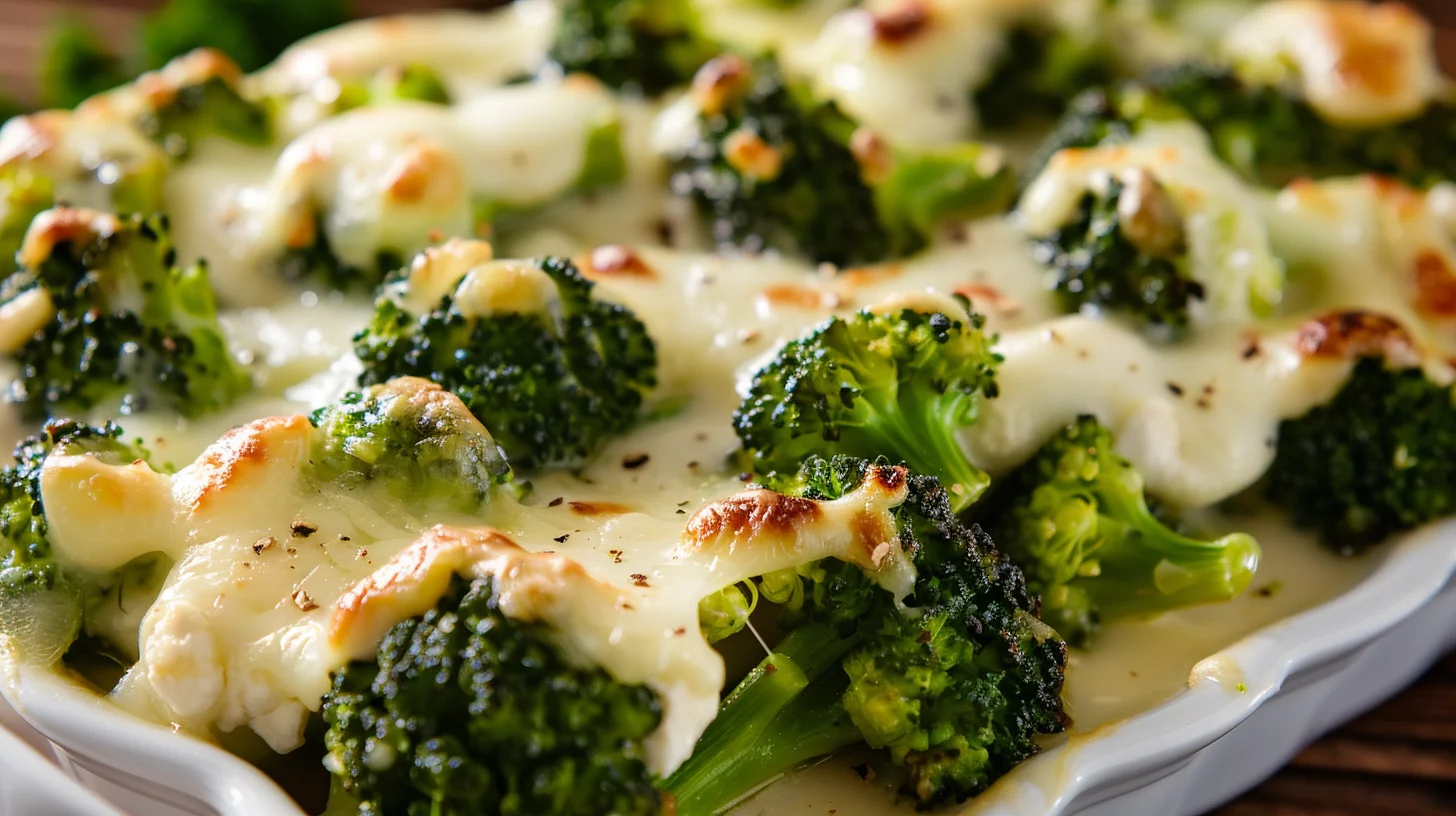 Gratin Brocoli Chèvre