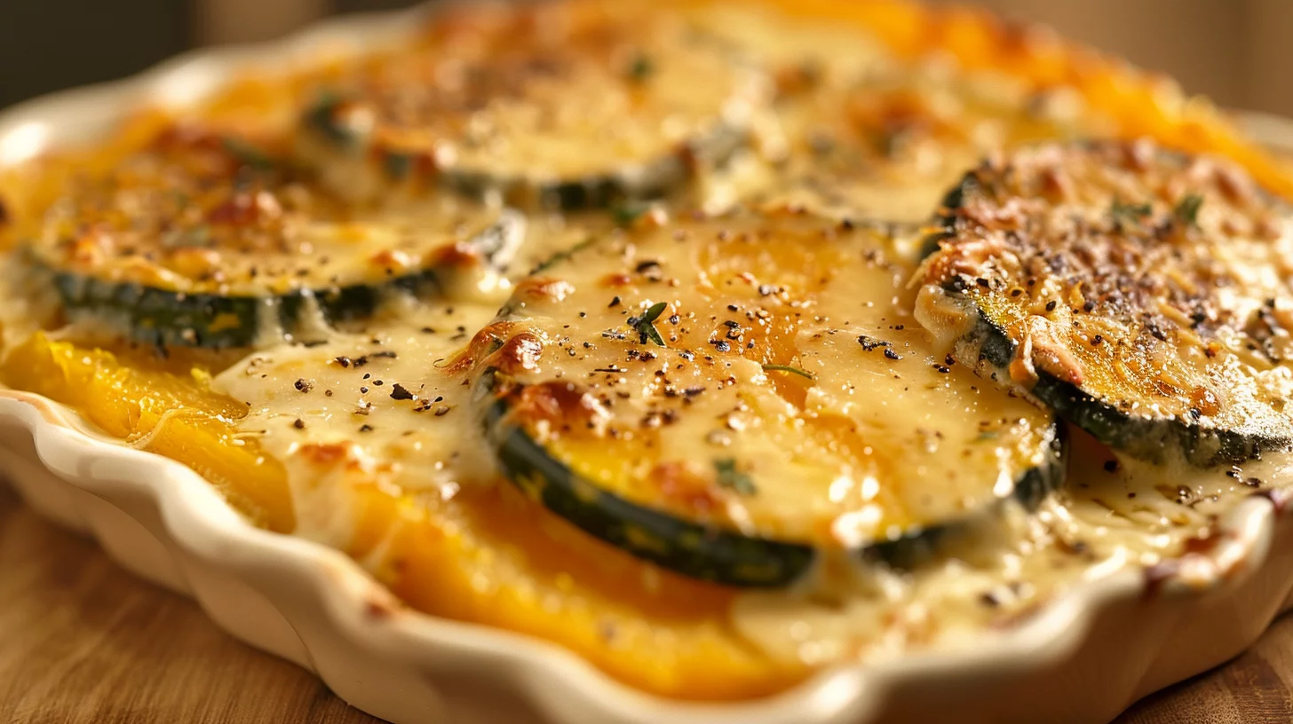 Gratin Courge Fromage