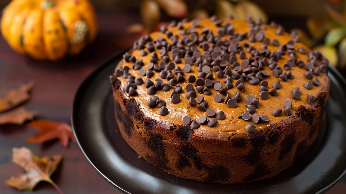 Gâteau Citrouille Chocolat