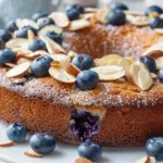 Gâteau Moelleux aux Myrtilles