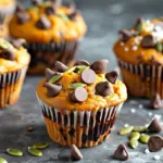 Muffins Citrouille Chocolat