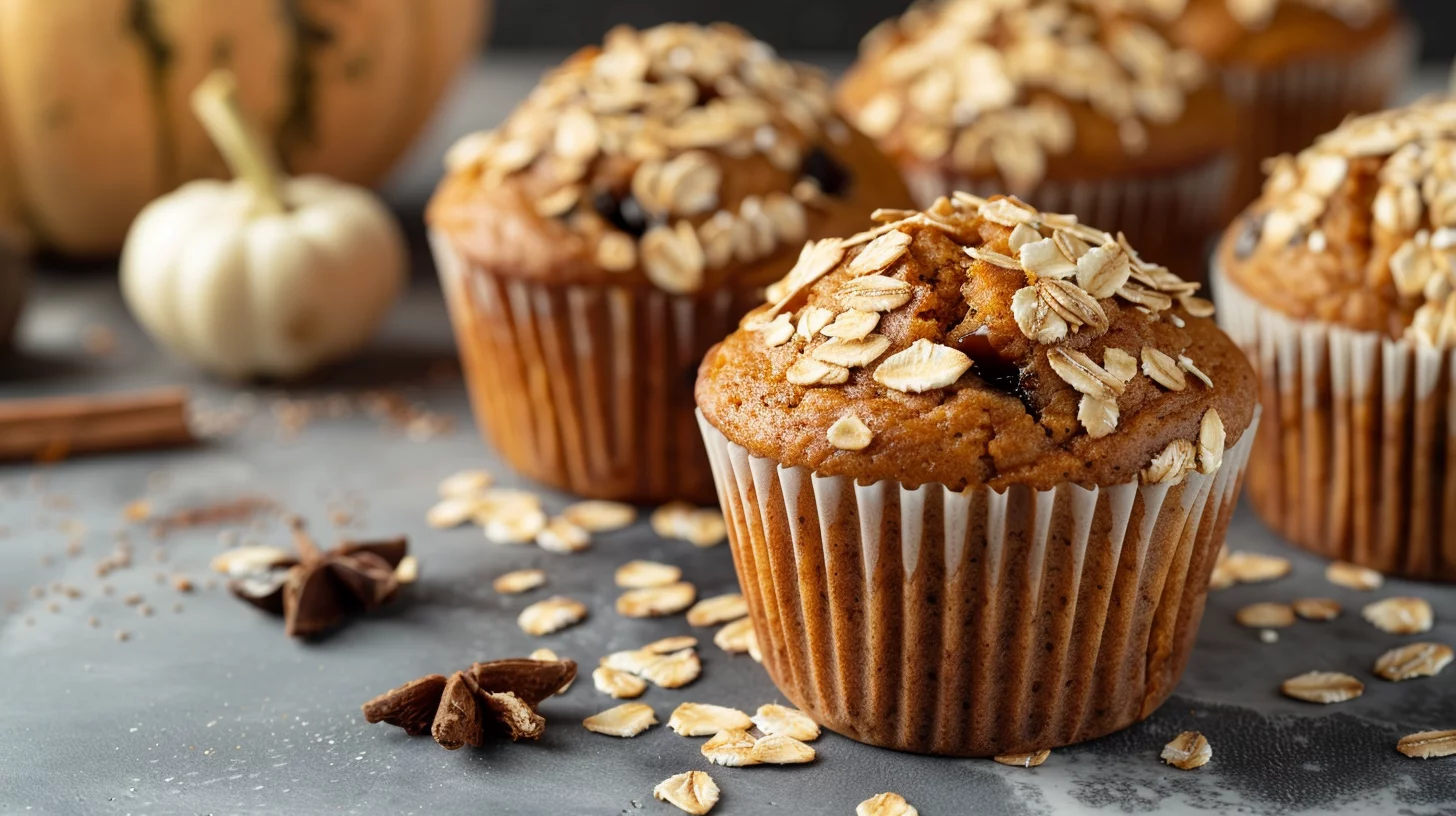 Muffins Citrouille Épices