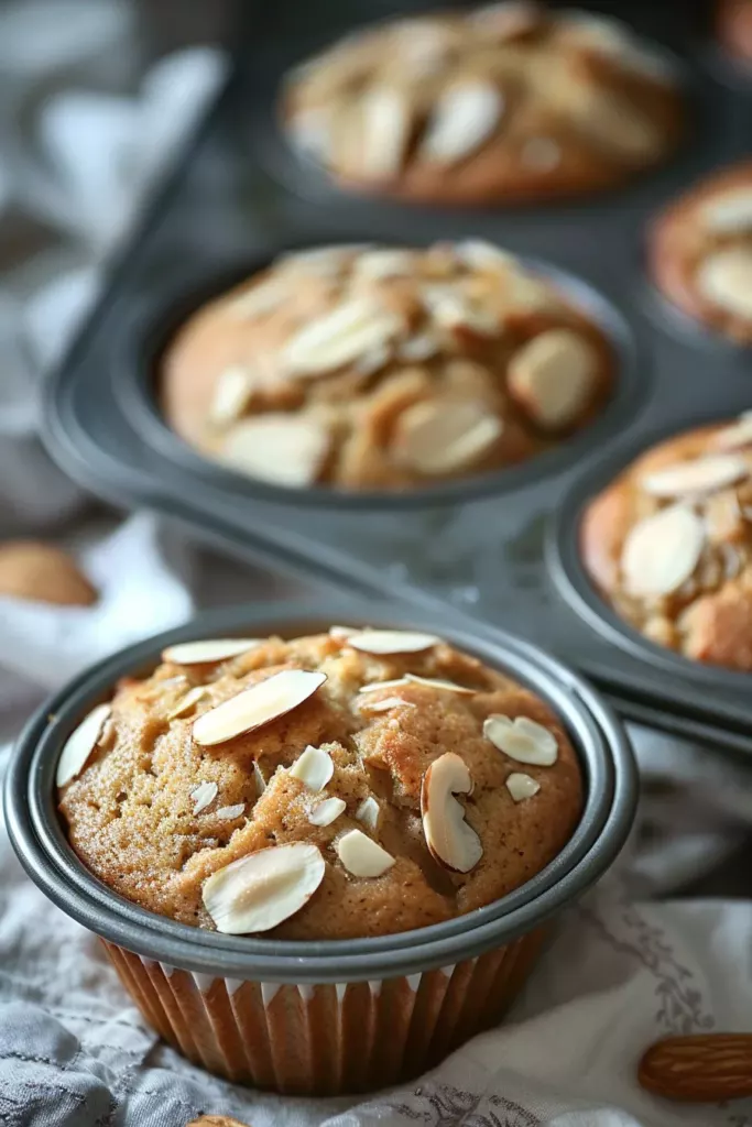 Muffins Poire Amande: Un Délice Puissant et Réconfortant