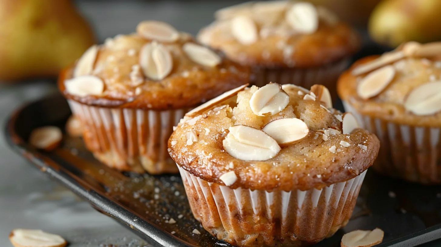 Muffins Poire Amande