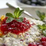 Overnight Oats aux Fruits Rouges