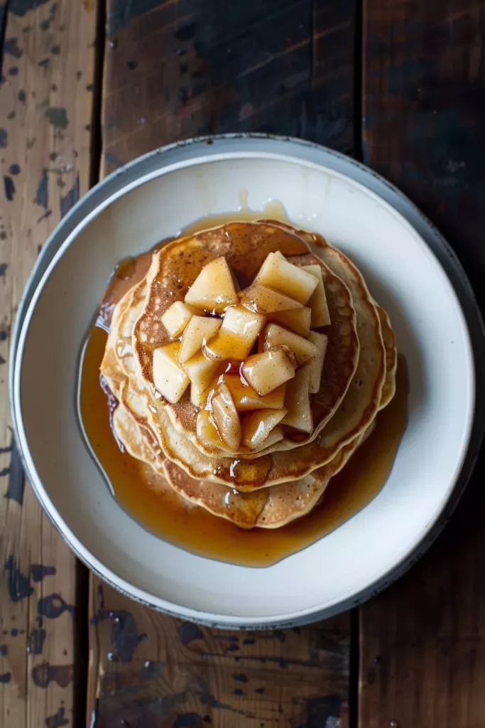 Pancakes Pomme Cannelle: Délice Automnal à l'Érable